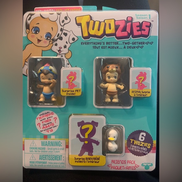 Twozies Friends pack Season 1 - Brand New in package (5 different packs) - Picture 2 of 7